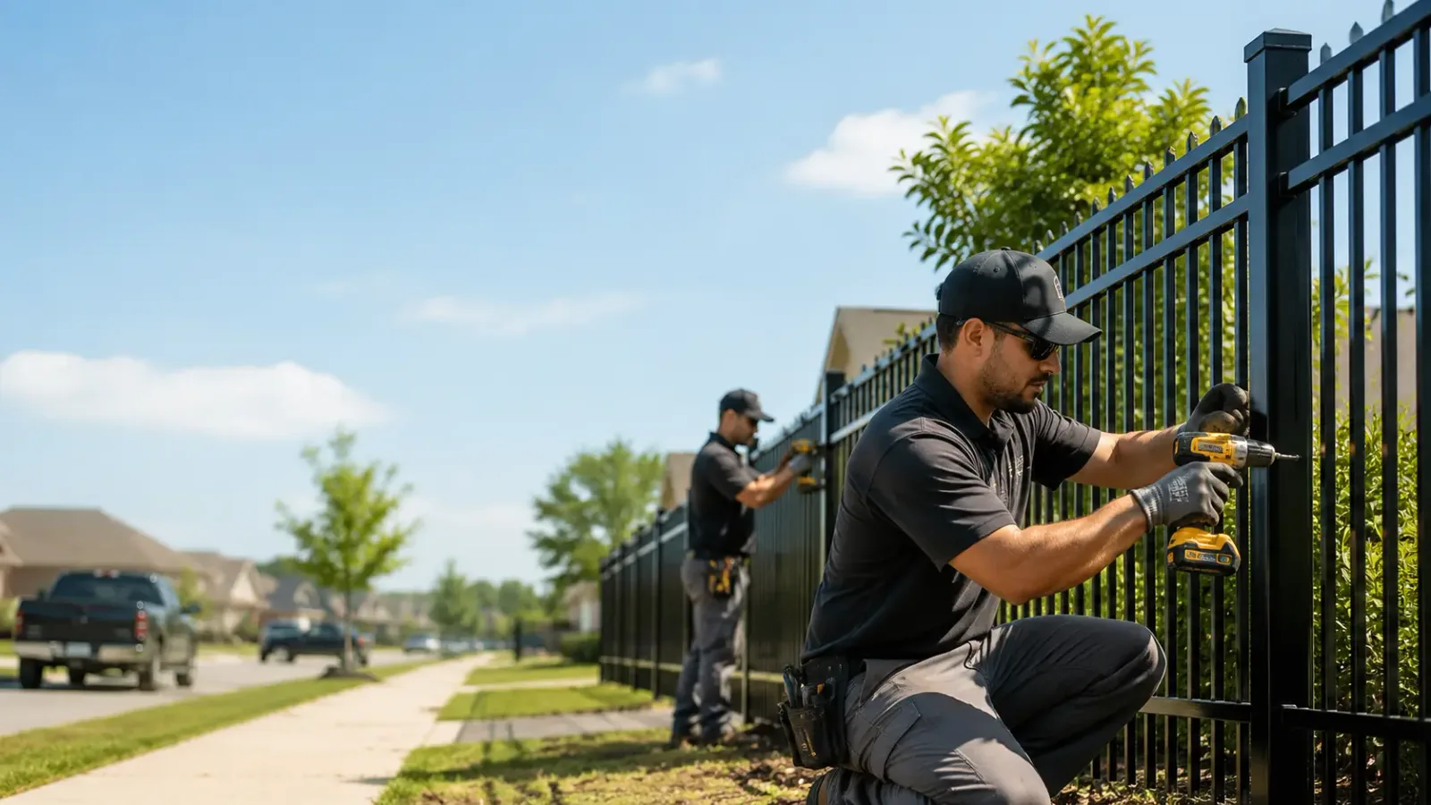 Metal Fence Installation in Goliad, TX